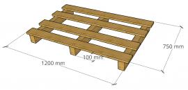 Paletten Atypische paletten | Verpakkingen, paletten | MMLES s.r.o.
