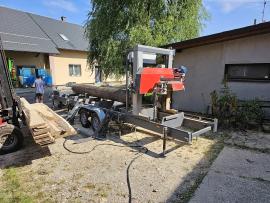 Bandzaag TP-600 mobilní , |  Zagerijtechniek | Houtbewerkingsmachines | Drekos Made s.r.o