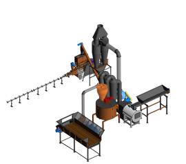 Pers - briketten - Houtbewerkingsmachines