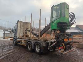 Houtsleepwagen Scania R450 | Vervoer- en manipulatietechniek | Houtbewerkingsmachines | Tartak Drewbud