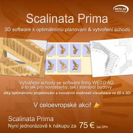 Andere software SCALINATA PRIMA pro schody |  Software | WETO AG