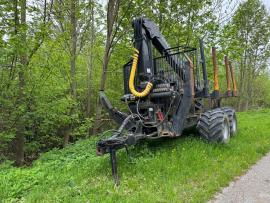 Bosbouwtrekker VALTRA T193 |  Bosbouwtechniek | Houtbewerkingsmachines | KOMITrade s.r.o.
