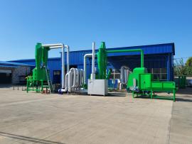 Pers - briketten Briketovací linka |  Verwerking van houtafval | Houtbewerkingsmachines | Pila Hradec 