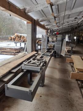 Spanzaag Trak-met PRU 570/8 |  Zagerijtechniek | Houtbewerkingsmachines | Drekos Made s.r.o